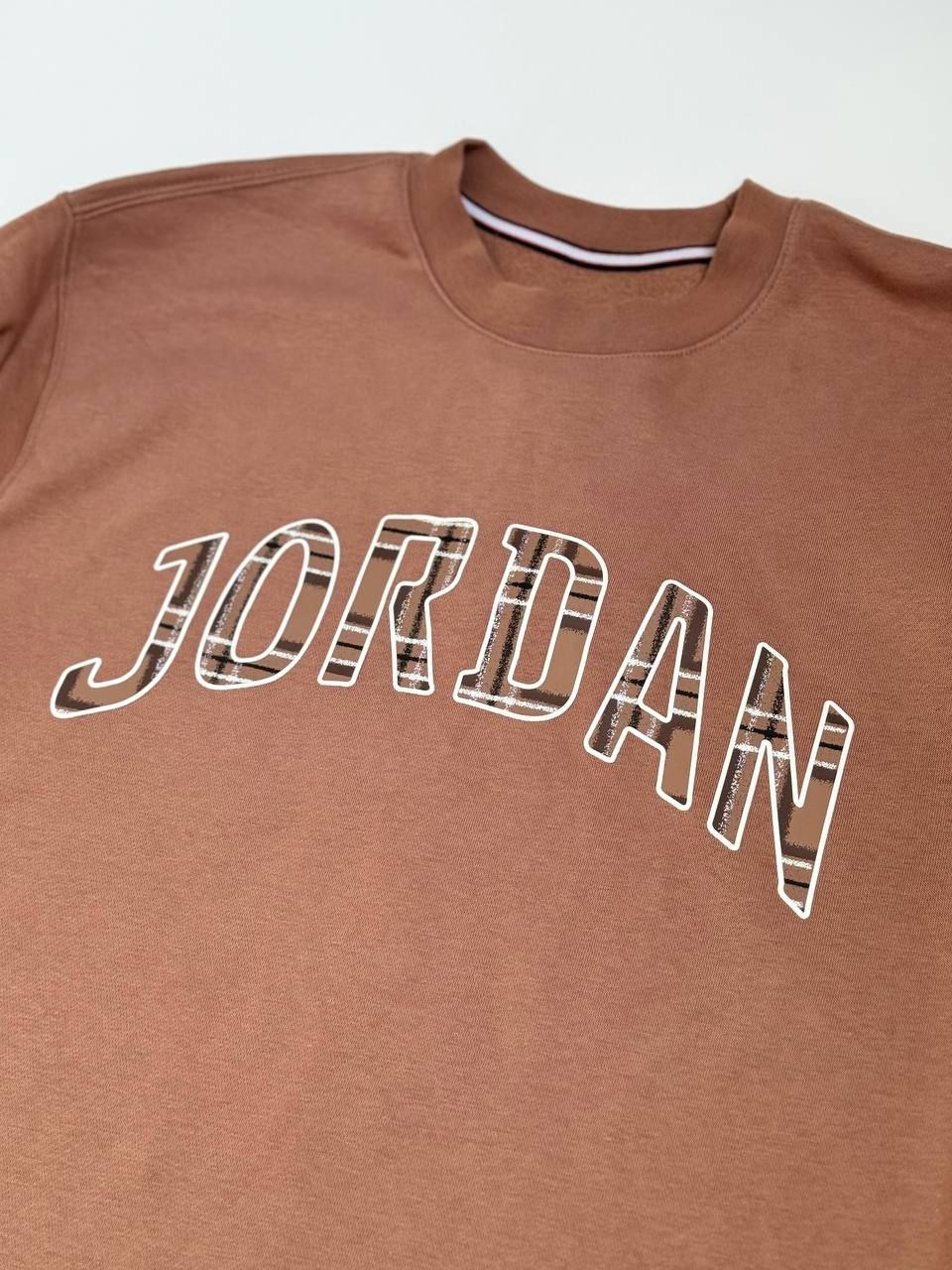 Свитшот толстовка Jordan Essentials Fleece Crew Neck Brown
