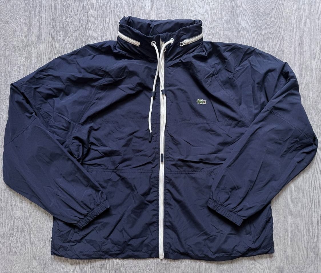 Куртка ветровка Lacoste Water Repellent Hooded Jacket