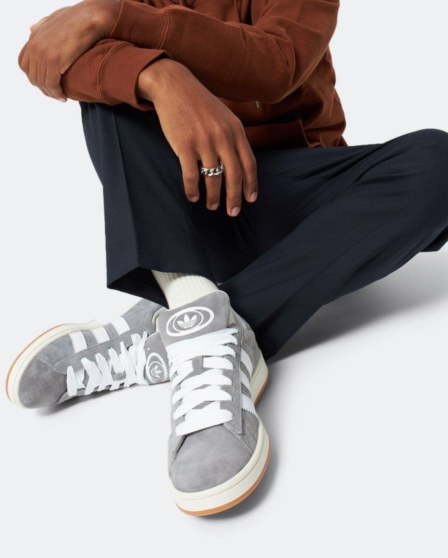 Кроссовки кеды Adidas Campus 00S 'Grey White'