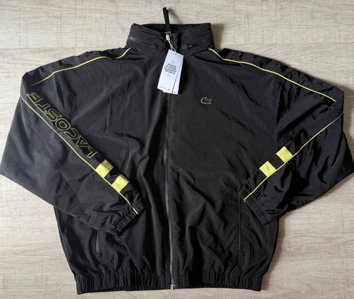 Куртка ветровка Lacoste Contrast Details Zip Up Jacket