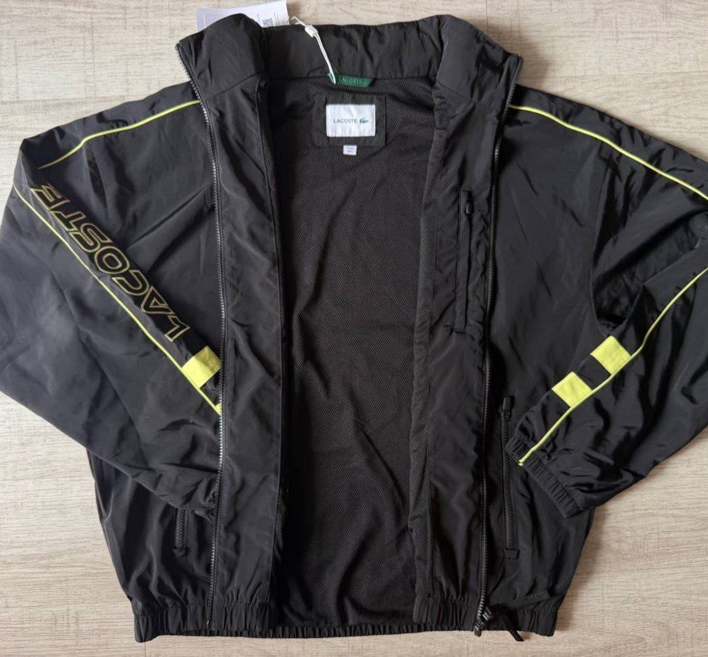 Куртка ветровка Lacoste Contrast Details Zip Up Jacket