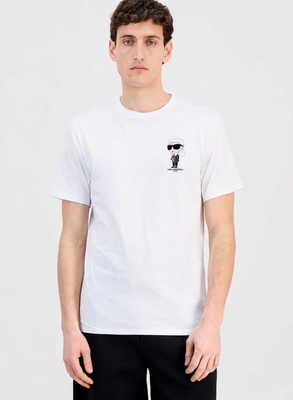 Футболка KARL LAGERFELD PARIS Short Sleeve Crewneck Tee