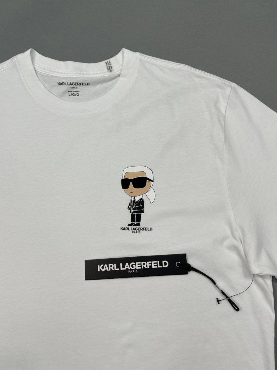Футболка KARL LAGERFELD PARIS Short Sleeve Crewneck Tee