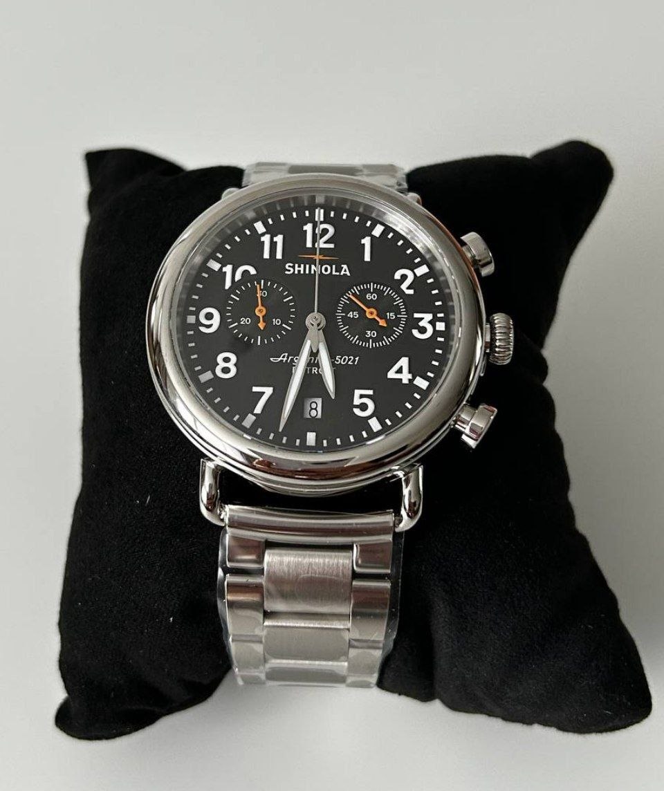 Мужские часы Shinola Detroit The Runwell Chronograph