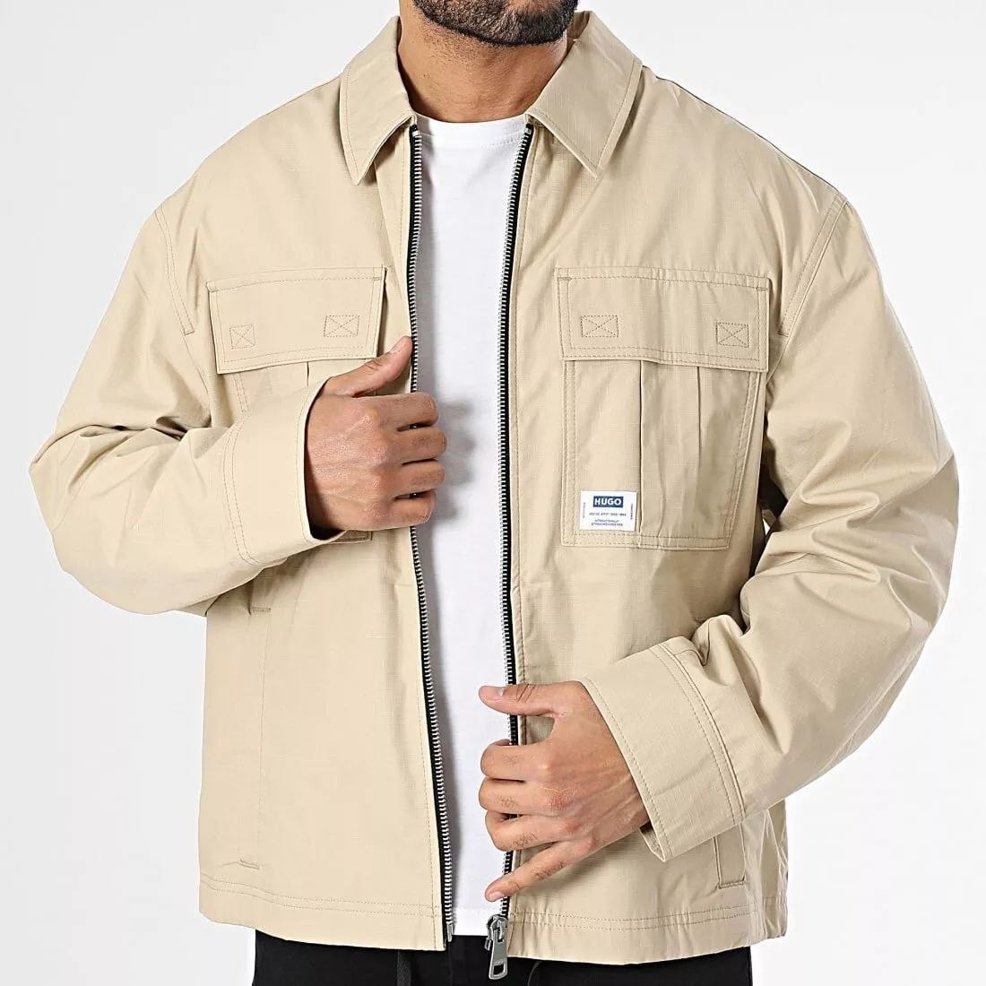 Куртка HUGO BOSS Bino Zip Front Jacket