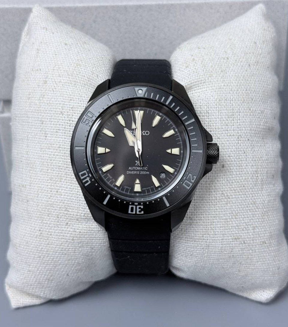 Механические часы Seiko Prospex Samurai Automatic Diver 'Black'