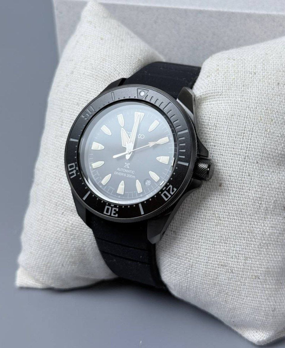 Механические часы Seiko Prospex Samurai Automatic Diver 'Black'