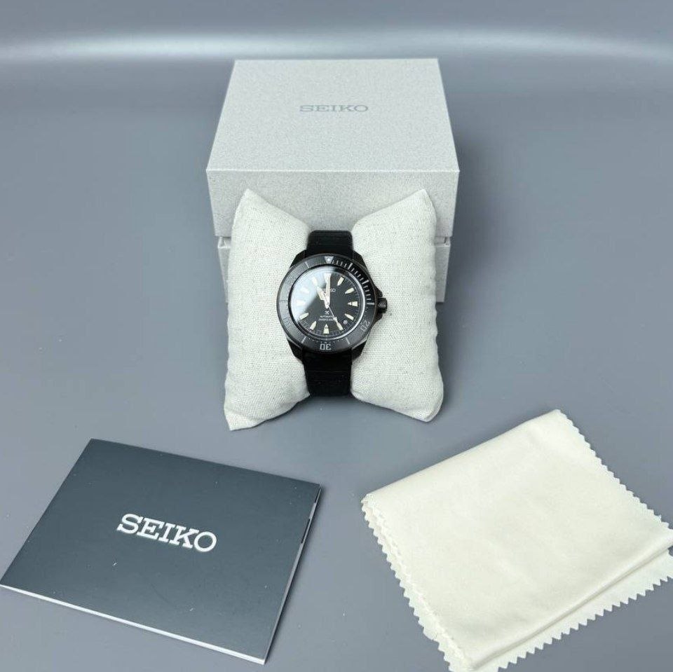 Механические часы Seiko Prospex Samurai Automatic Diver 'Black'
