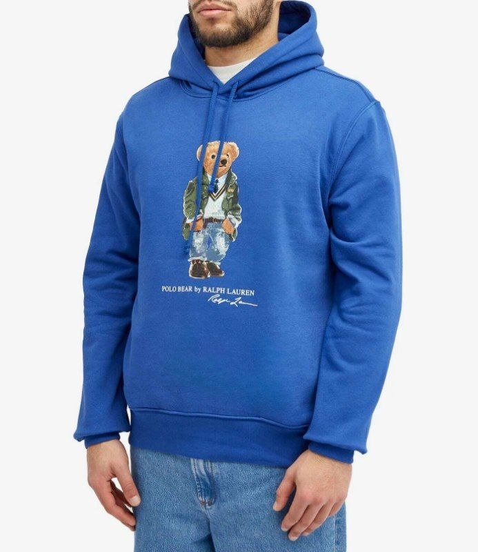 Худи толстовка Ralph Lauren Heritage Bear Hoodie 'Beach Royal'