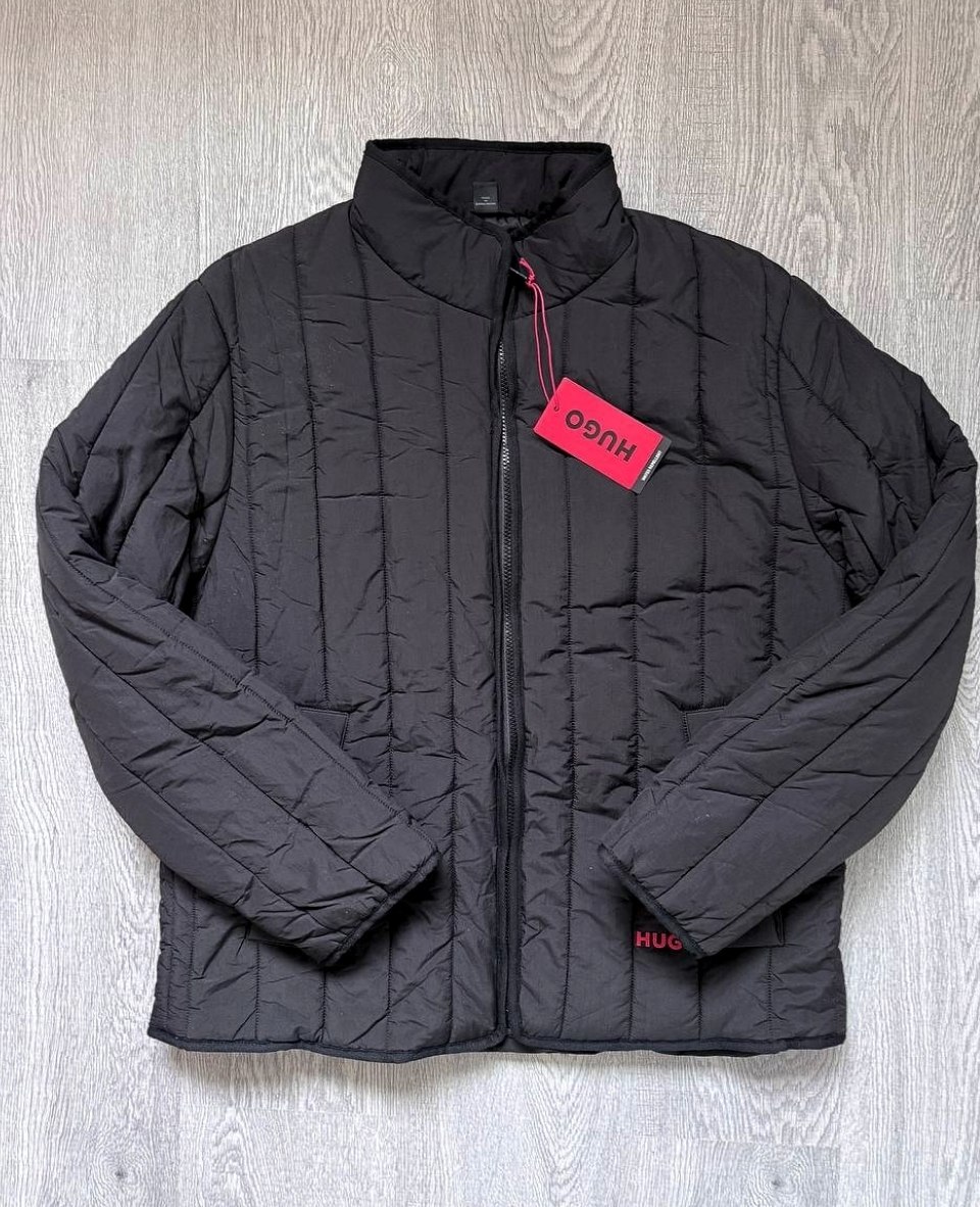 Куртка HUGO Brenoto2611 Quilted Jacket with Logo Detail Jacket