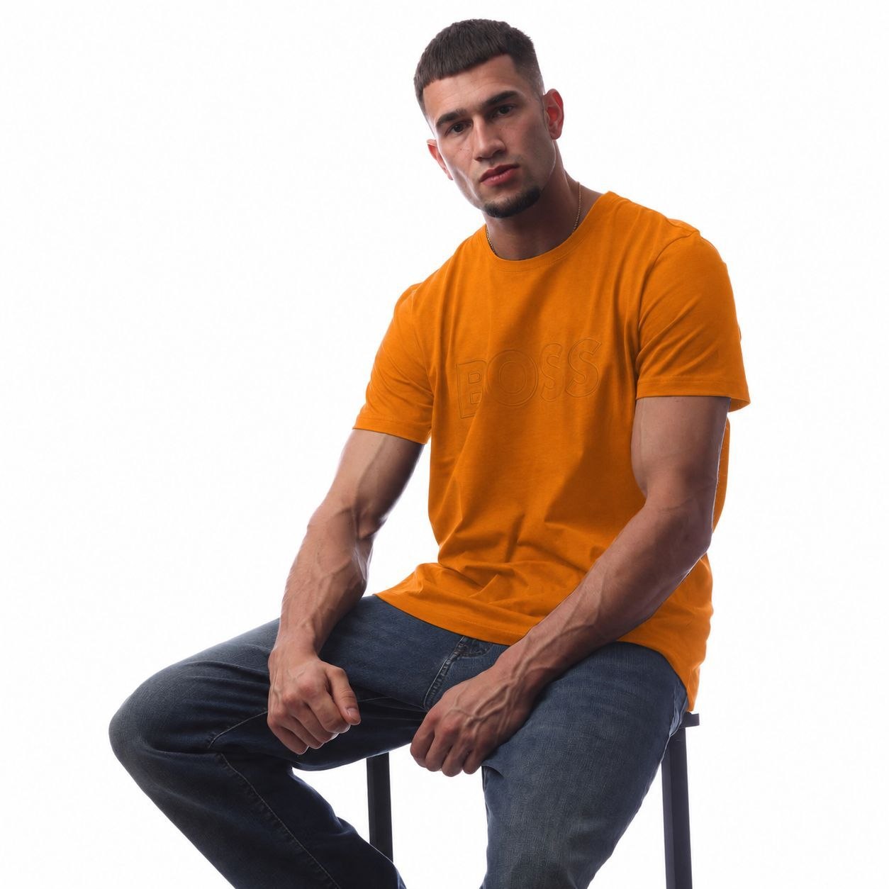 Футболка BOSS Teebo Logo Detail Tee
