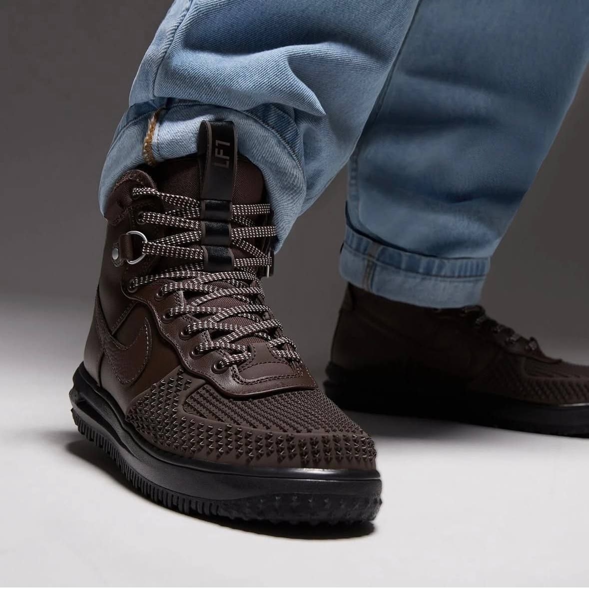 Кроссовки ботинки Nike Lunar Force 1 Duckboot 'Baroque Brown'