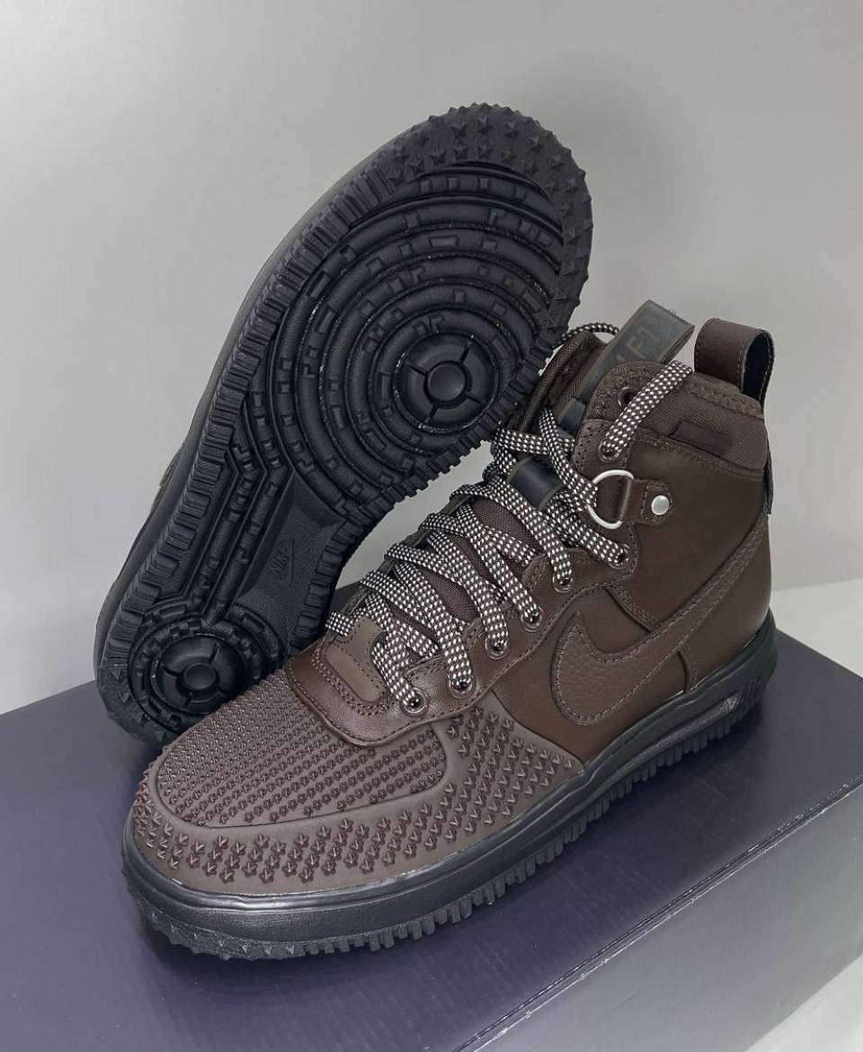 Кроссовки ботинки Nike Lunar Force 1 Duckboot 'Baroque Brown'