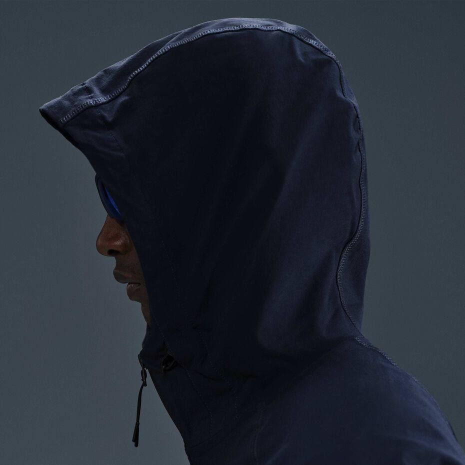 Куртка ветровка Nike Tech Woven Windbreaker 'Obsidian Black'