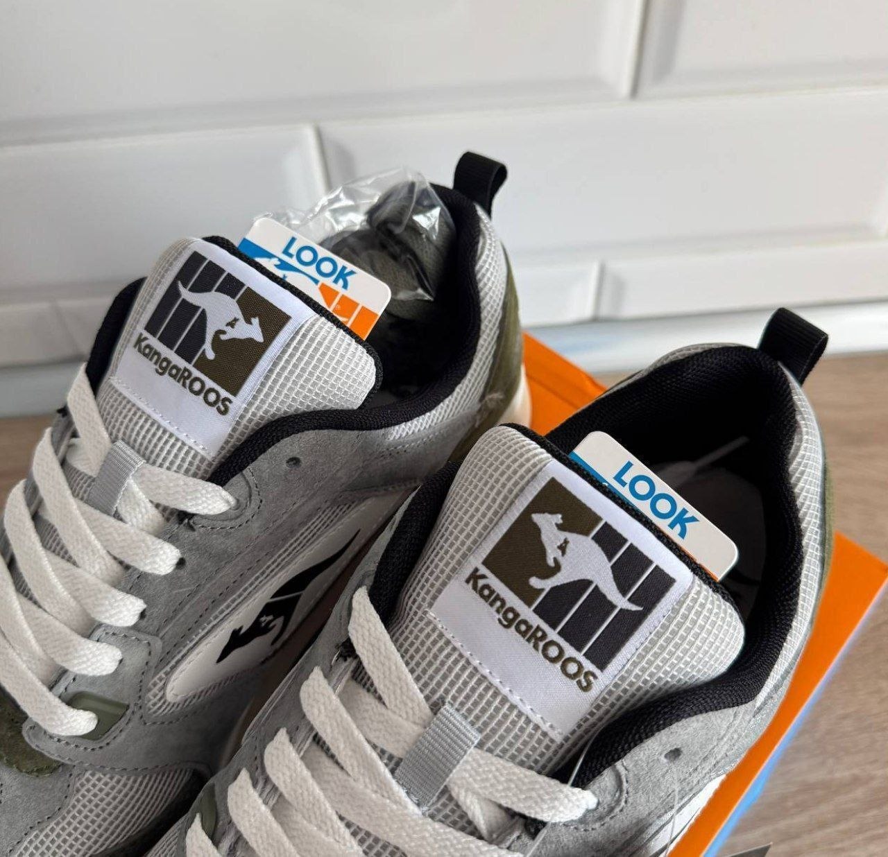 Кроссовки KangaRoos Exo II Ultimate 'Olive Vapor Grey'