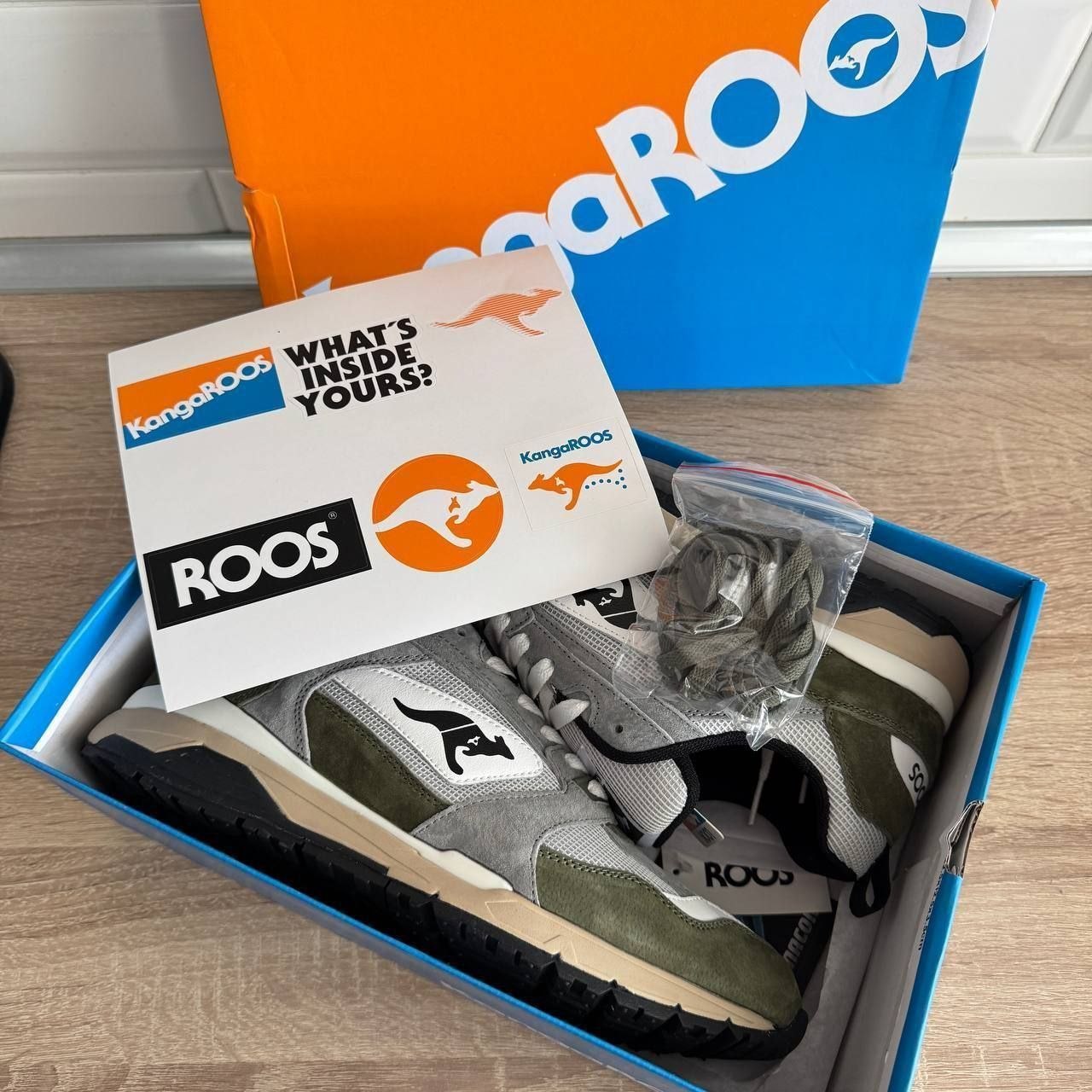 Кроссовки KangaRoos Exo II Ultimate 'Olive Vapor Grey'