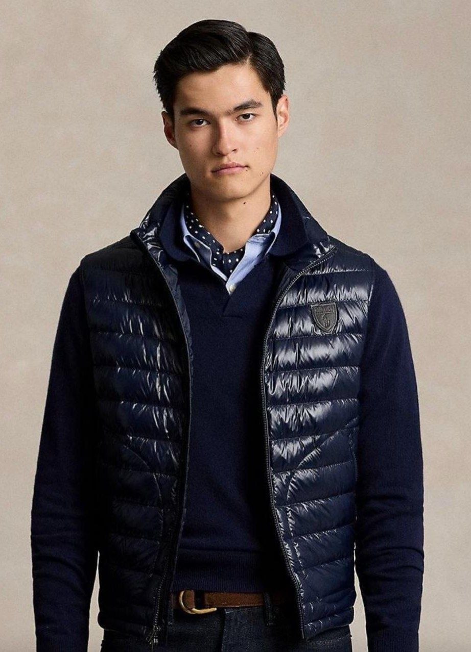 Жилет Ralph Lauren Glossy Quilted Puffer Vest