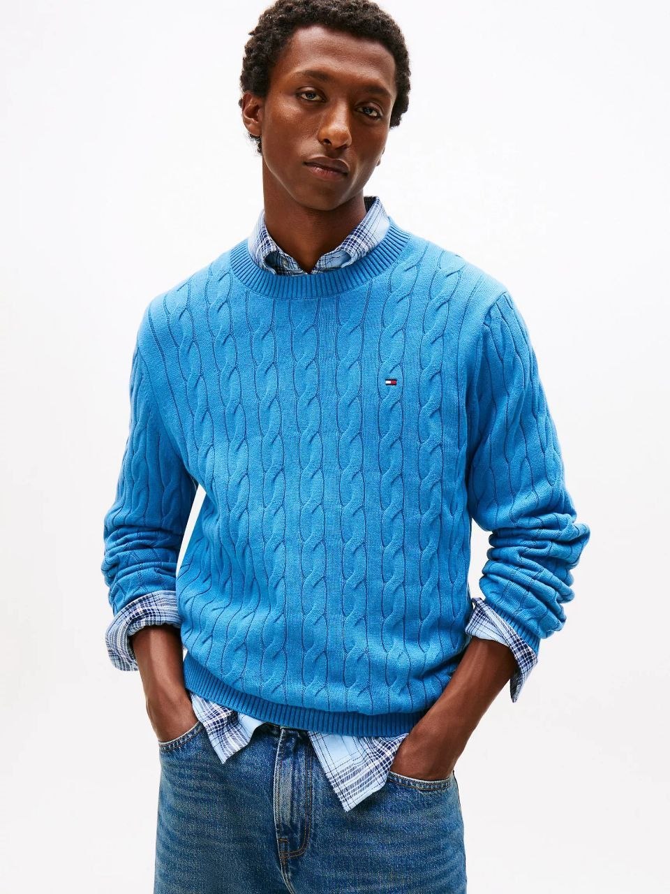 Джемпер Tommy Hilfiger Cable Knit Washed Jumper