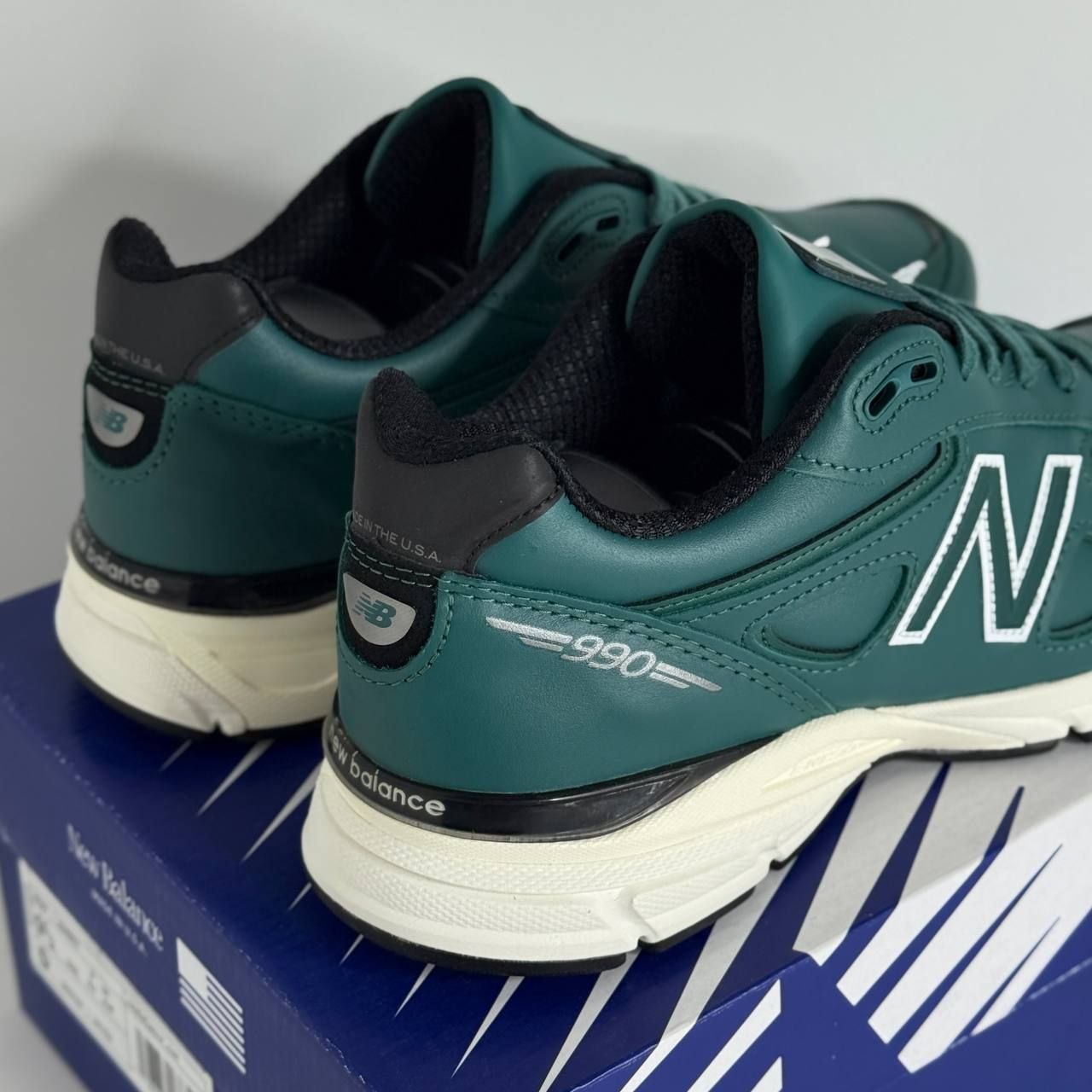 Кроссовки New Balance 990v4 x Teddy Santis Made in USA 'Vintage Teal'