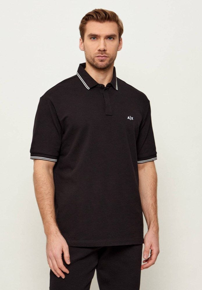 Поло Armani Exchange Regular Fit Small Logo Cotton Polo