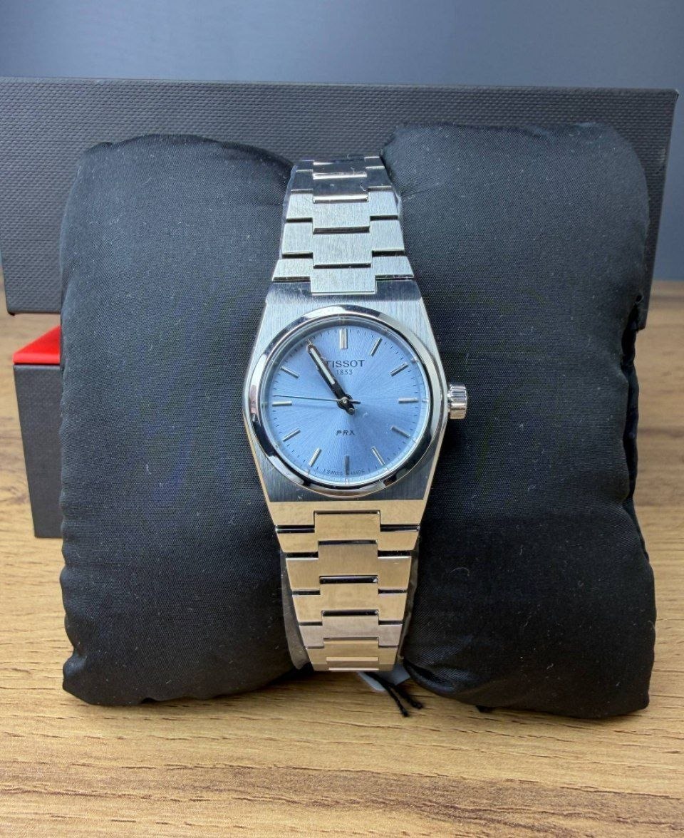 Женские часы Tissot PRX 25mm Ice Blue Watch