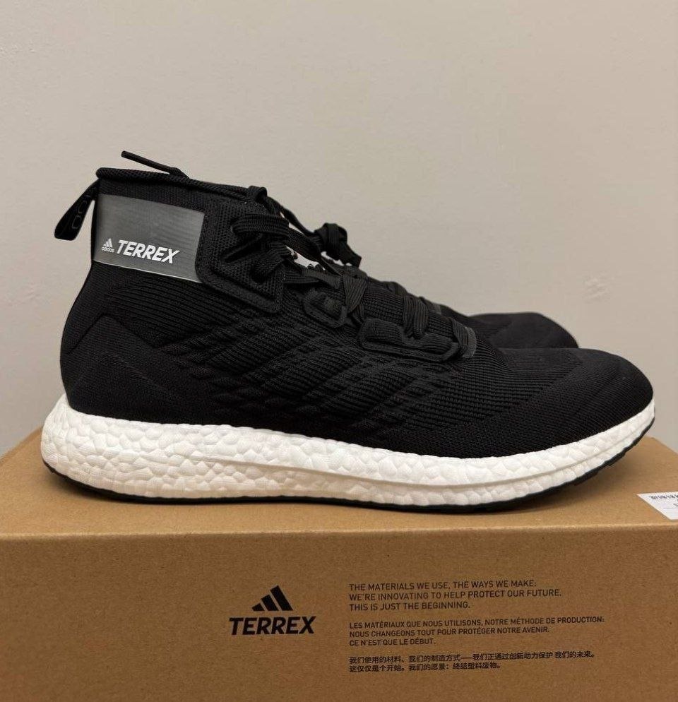 Кроссовки Adidas Terrex Free Hiker MTBR 'Black'