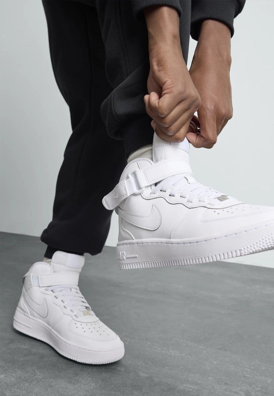 Кроссовки Nike Air Force 1 Mid '07 'Triple White'