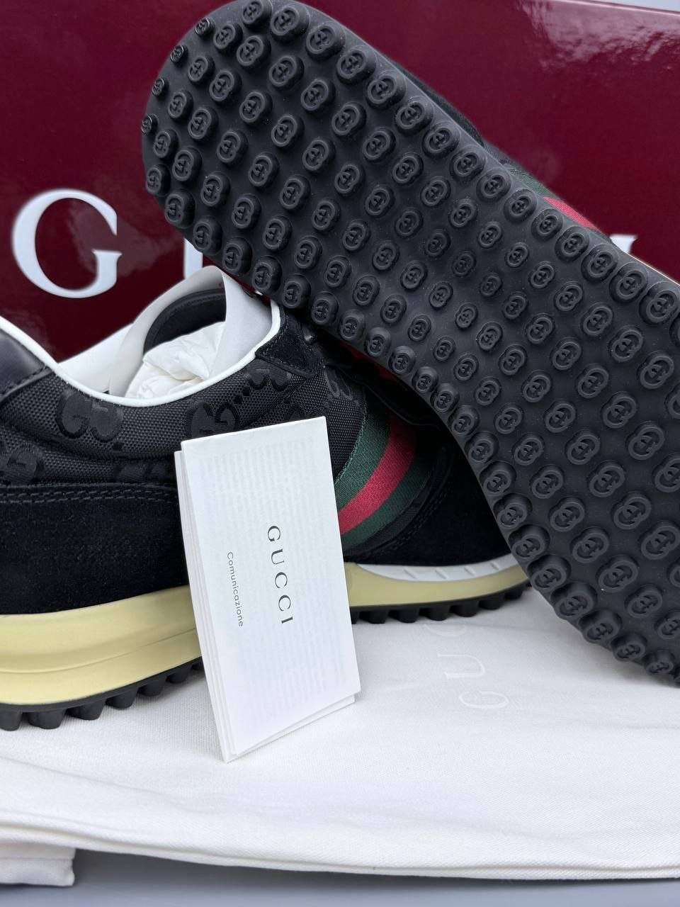 Кроссовки Gucci Re-Motion Sneaker 'Black'