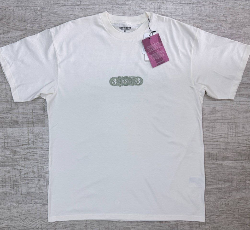 Футболка Carhartt WIP S/S 3 One 3 T-Shirt 'Wax'