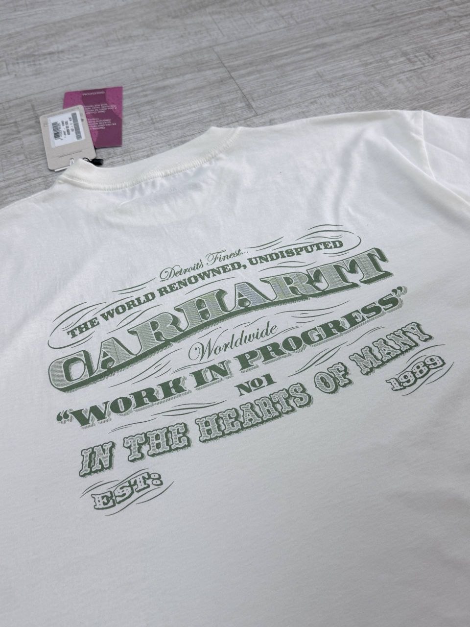 Футболка Carhartt WIP S/S 3 One 3 T-Shirt 'Wax'