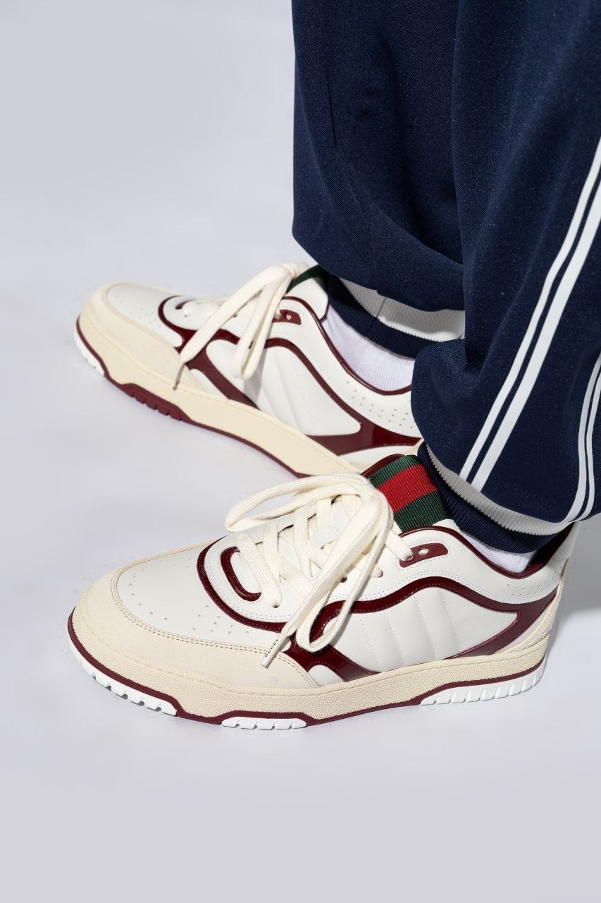 Кроссовки Gucci Re-Web 'White  Rosso Ancora'