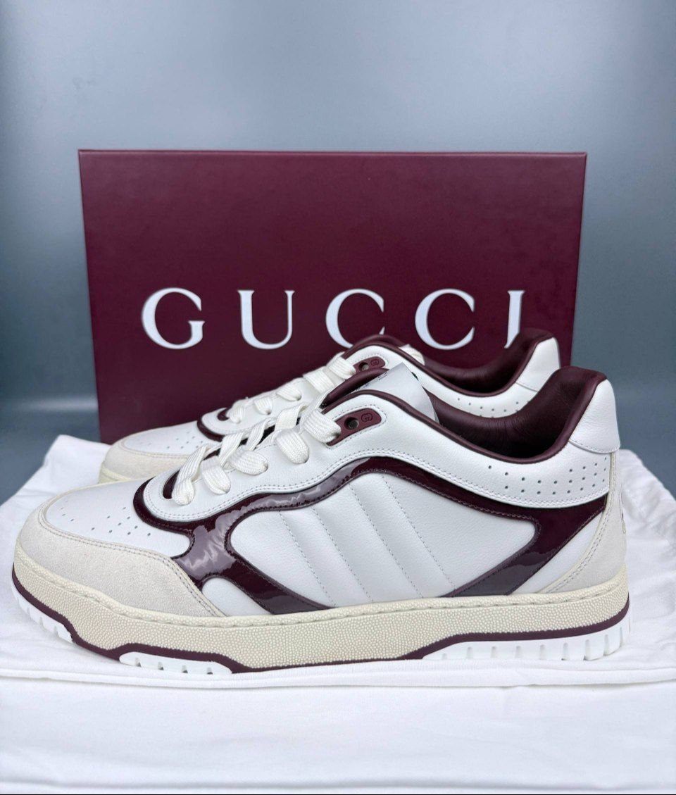 Кроссовки Gucci Re-Web 'White  Rosso Ancora'