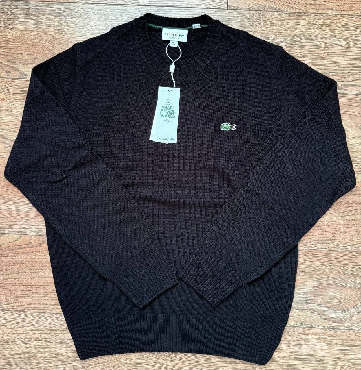 Свитер Lacoste Carded Wool Crew Neck Sweater