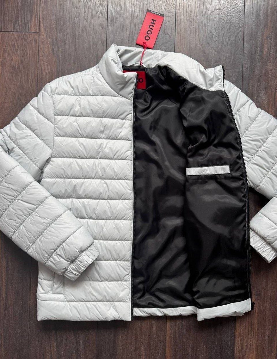 Куртка HUGO Brenti2431 Jacket 'Pastel Grey'