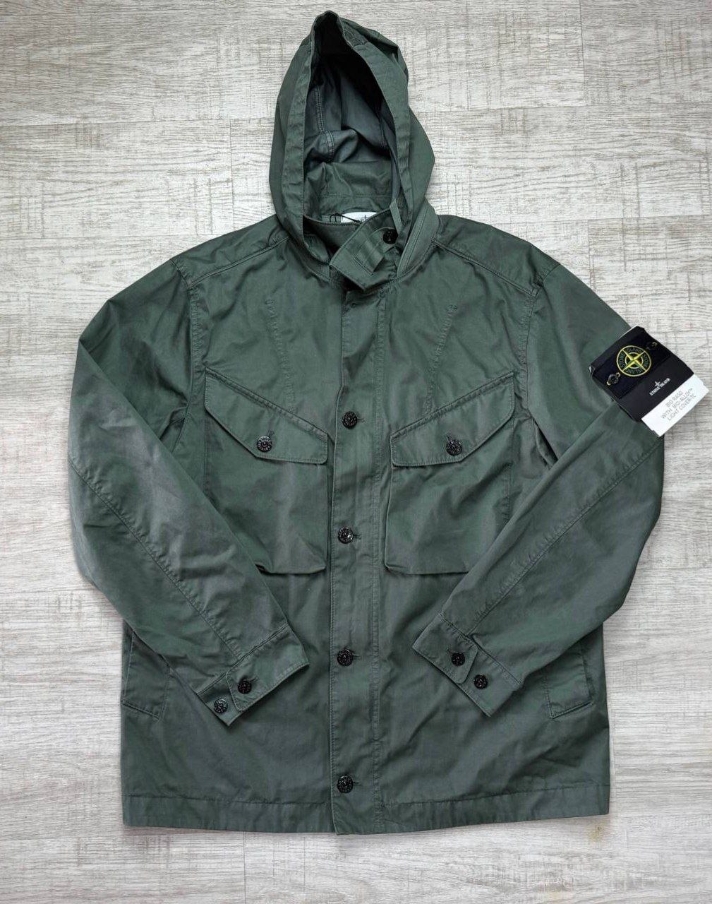 Куртка STONE ISLAND 43634 Bio Raso with Bio-Alloy Light Cover-TC Jacket