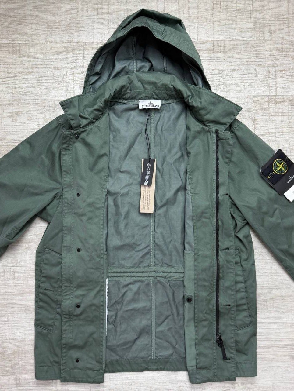 Куртка STONE ISLAND 43634 Bio Raso with Bio-Alloy Light Cover-TC Jacket