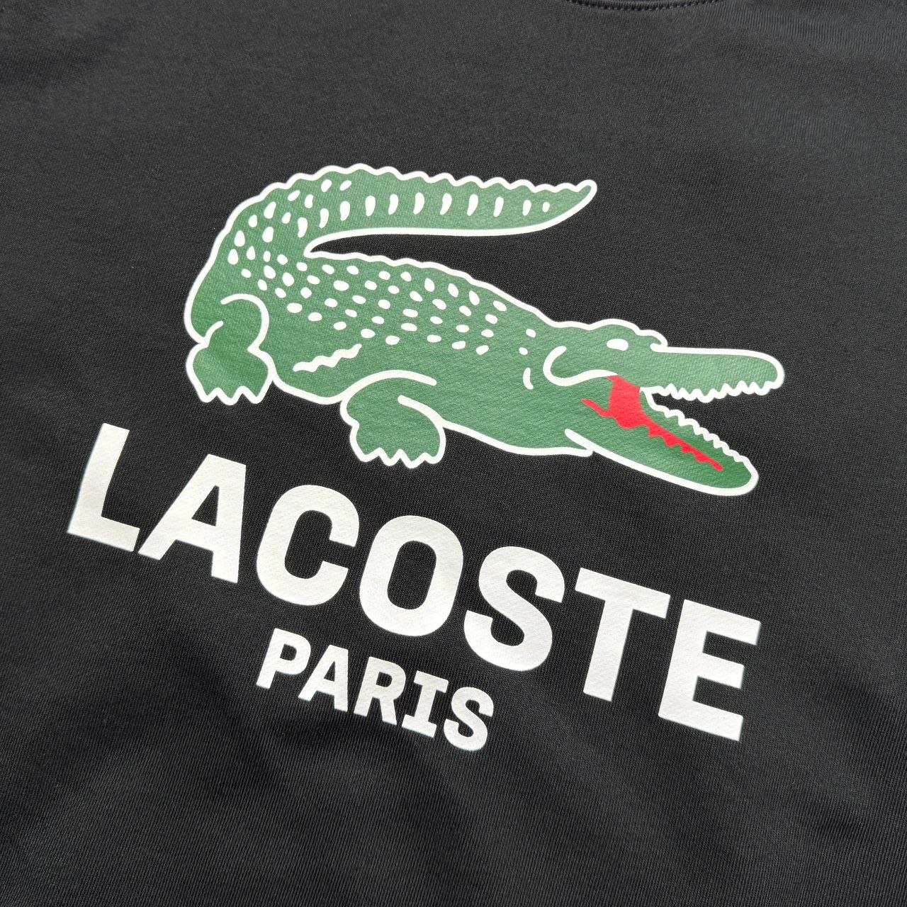 Свитшот толстовка Lacoste Classic Fit Printed Crew Neck Sweatshirt