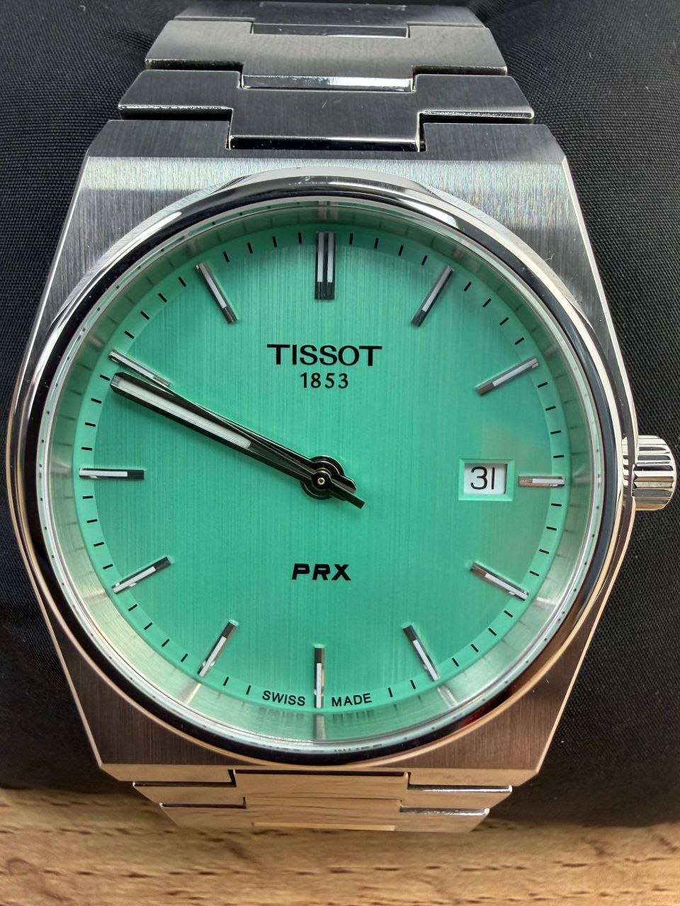 Часы Tissot PRX Light Green Dial Watch