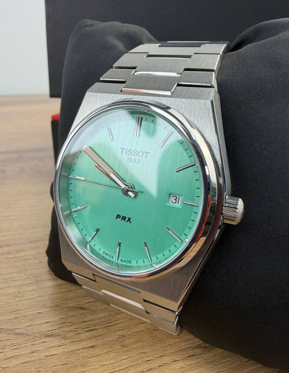 Часы Tissot PRX Light Green Dial Watch