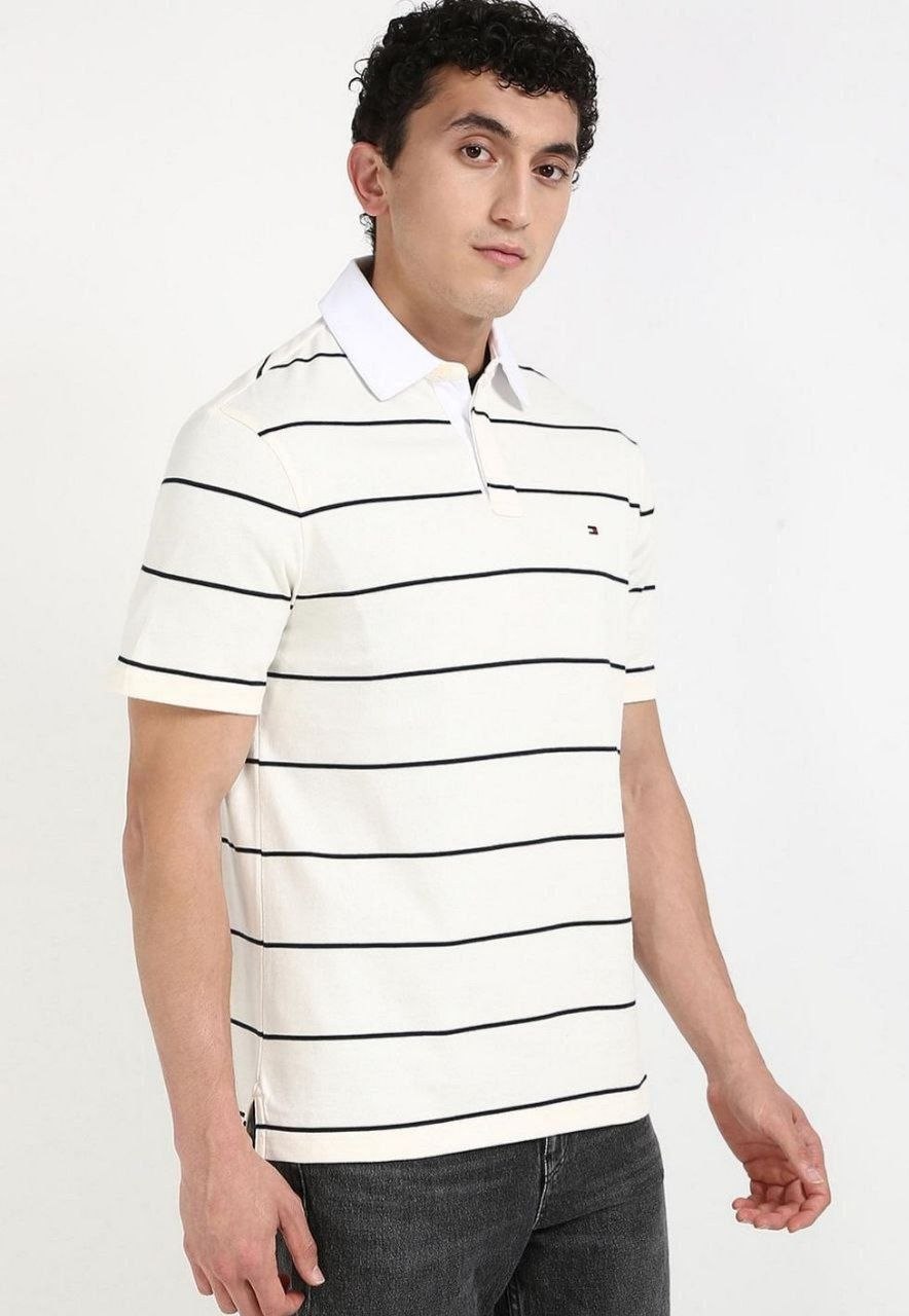 Поло Tommy Hilfiger Striped Tee For Casual Chic Polo