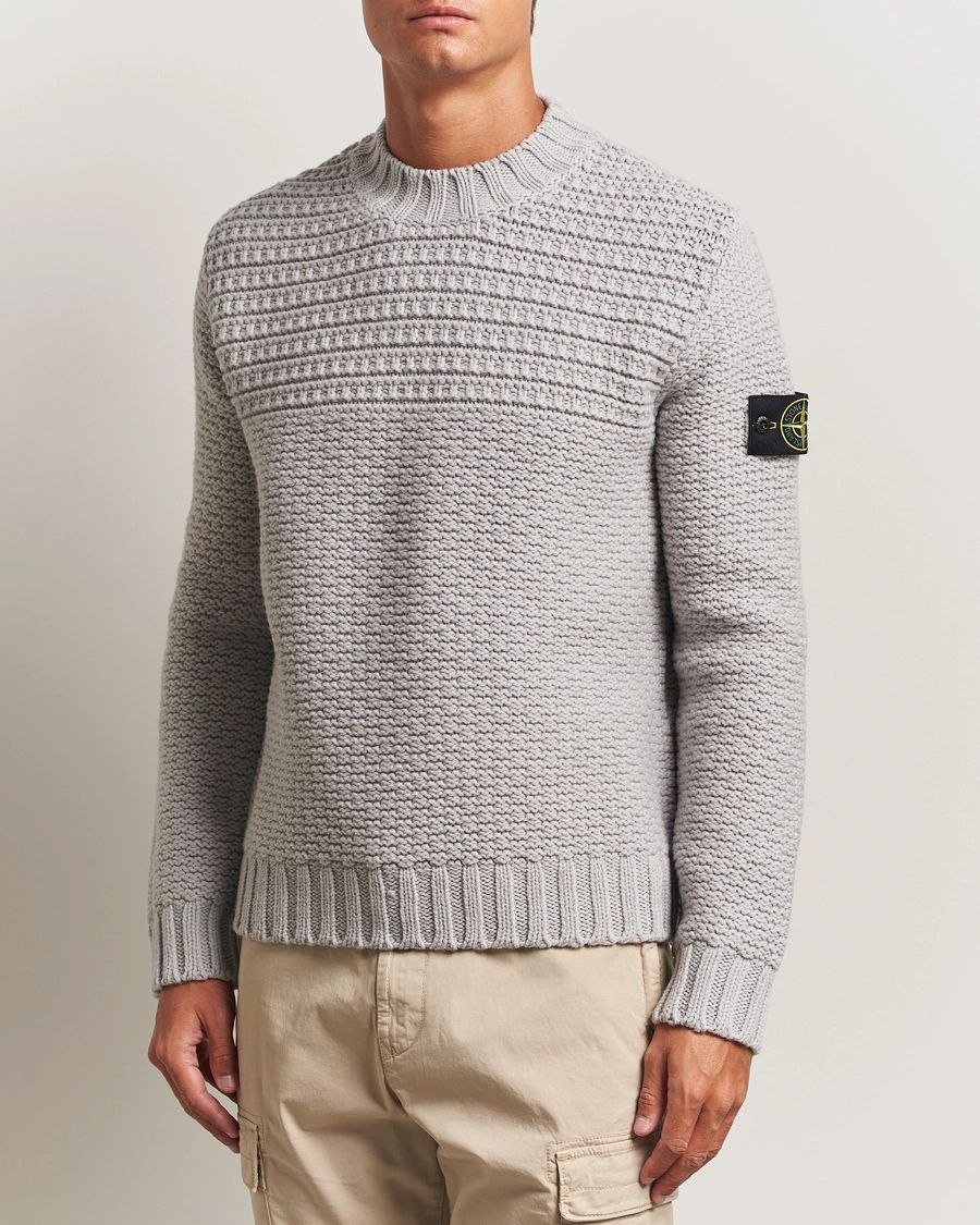 Свитер Stone Island 5100054 Pure Wool Mock Neck Jumper