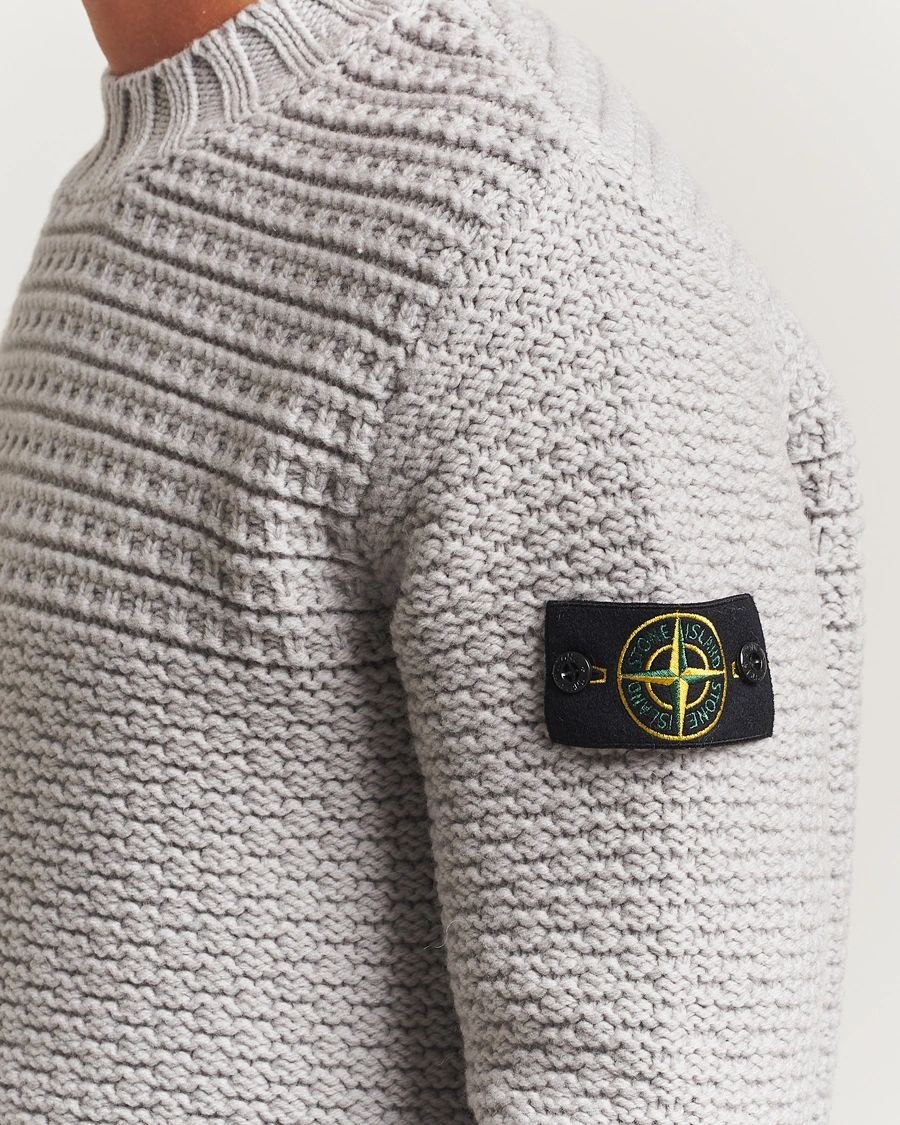 Свитер Stone Island 5100054 Pure Wool Mock Neck Jumper