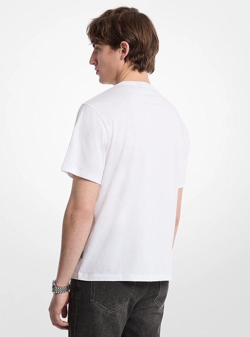 Футболка Michael Kors Logo Cotton T-Shirt