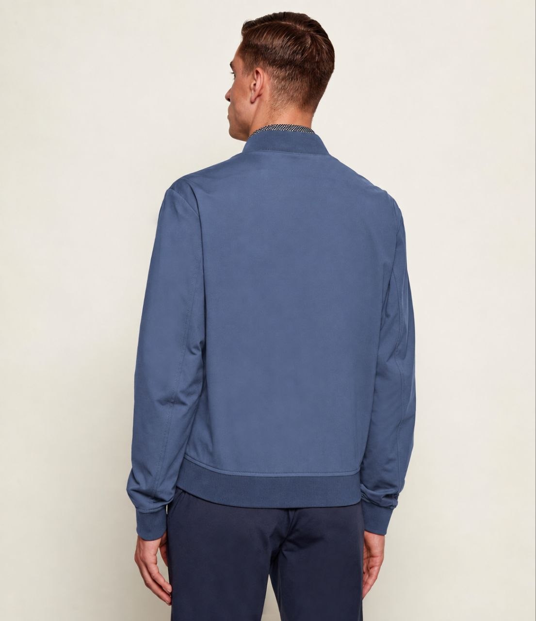 Бомбер куртка BOSS Hanry Slim Fit Blouson Jacket 'Dark Blue'