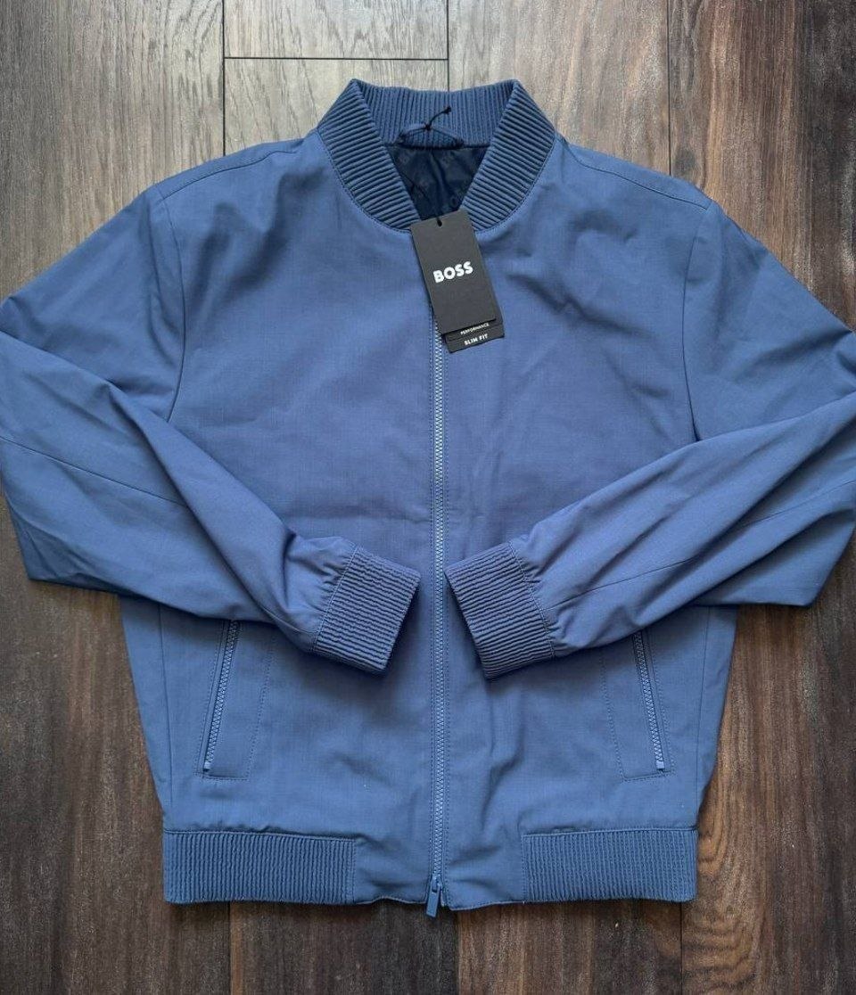 Бомбер куртка BOSS Hanry Slim Fit Blouson Jacket 'Dark Blue'