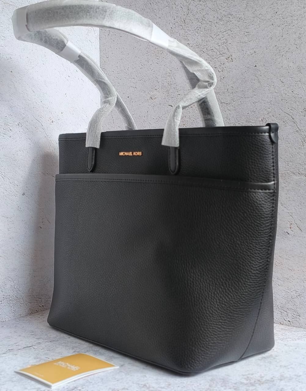 Сумка Michael Kors Marlowe Medium Pebbled Leather Pocket Tote Bag