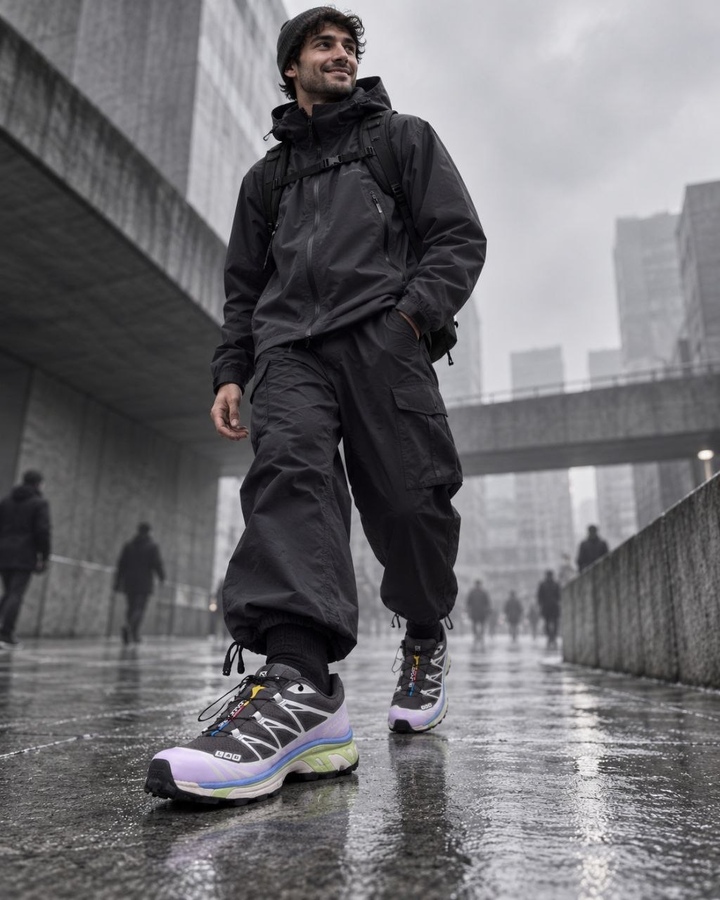 Кроссовки Salomon XT-6 'Magnet Ashes Roses'