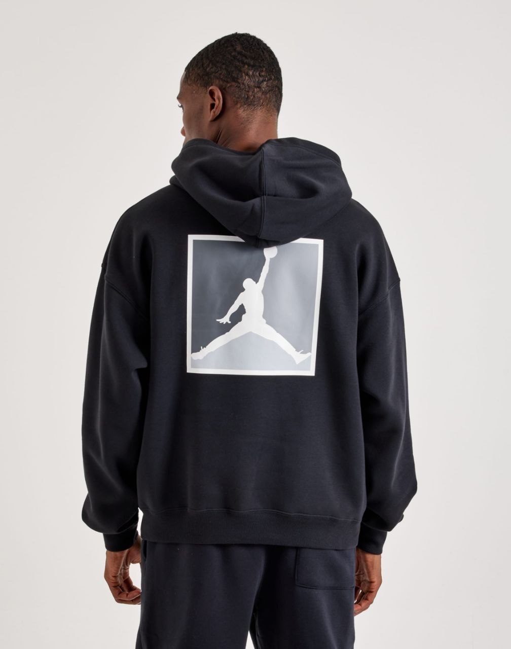 Худи толстовка Jordan Brooklyn Fleece Graphic Pullover Hoodie 'Black'