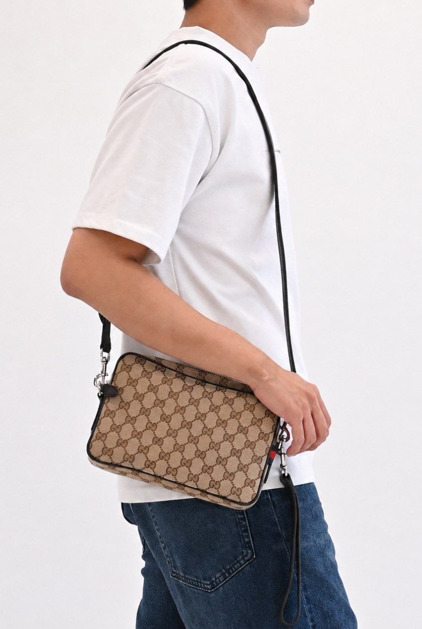 Сумка Gucci GG Canvas Small Crossbody Bag