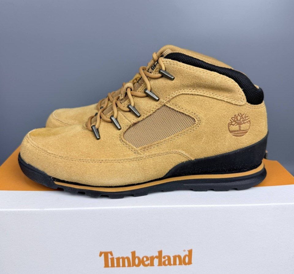 Ботинки Timberland Euro Rock Mid Boot 'wheat suede'